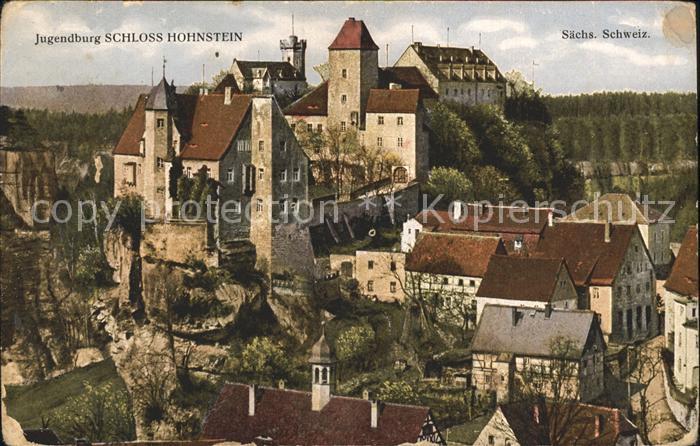 Saechsische Schweiz Jugendburg Schloss Hohnstein