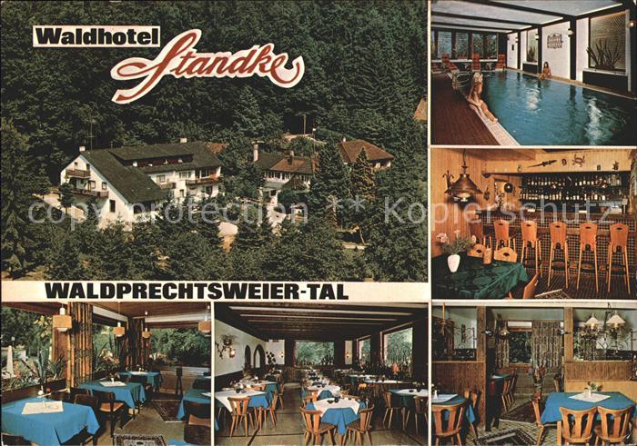 Waldprechtsweier Waldhotel Standke Gastraeume Hallenbad Bar