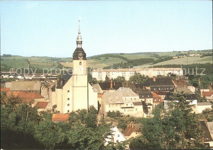Zschopau Teilansicht Kirche