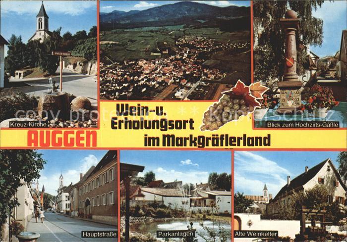 Auggen Kreuzkirche Total Hochziits G?ssle Hauptstr Parkanlagen Alte Weinkelter