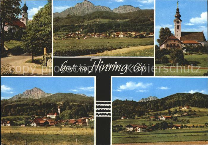 Ainring Kirchen Gesamt und Teilansichten