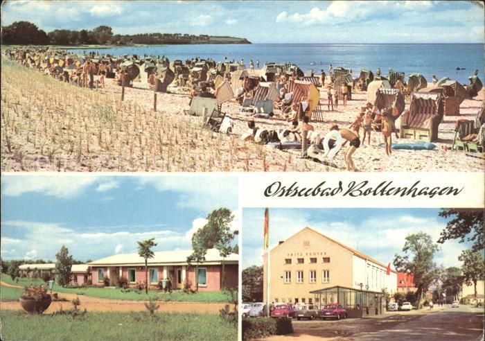 Boltenhagen Ostseebad Strand Bungalows Strassenpartie