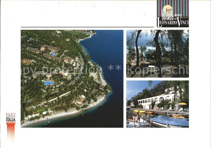 Limone sul Garda Fliegeraufnahme Hotel Leonardo da Vinci