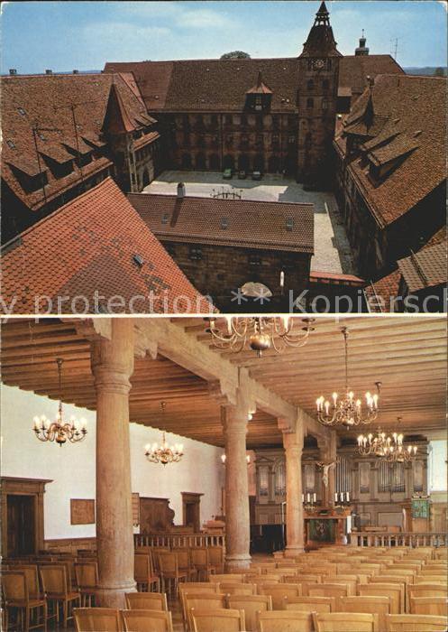 Altdorf Nuernberg Wichernhaus ehem Nuernberger Universitaet mit Betsaal