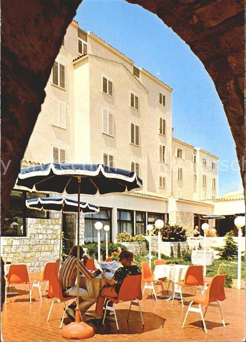 Rab Kroatien Hotel Internacional Terrasse
