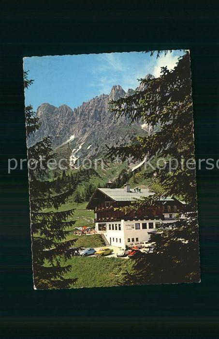 Arthurhaus mit Manndlwaende am Hochkoenig