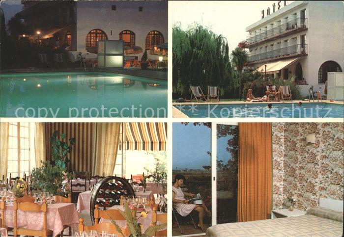 Lucciana Hotel La Madrague Swimmingpool Gastraum Zimmer