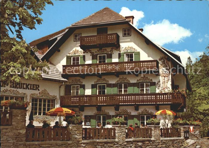 Keutschach See Gasthof Restaurant Brueckler