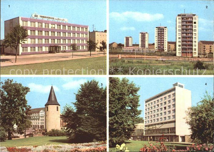 Plauen Vogtland VVB Musikinstrumente Punkthaeuser Nonnenturm Kopfhaus