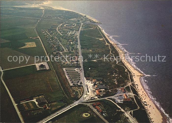 Cadzand Zeeland Fliegeraufnahme