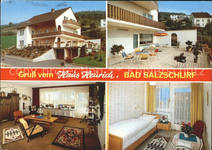 Bad Salzschlirf Haus Heinrich Terrasse Zimmer