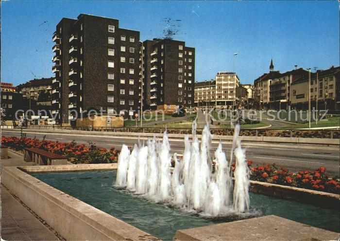 Remscheid Bahnhofsplatz Wasserspiele