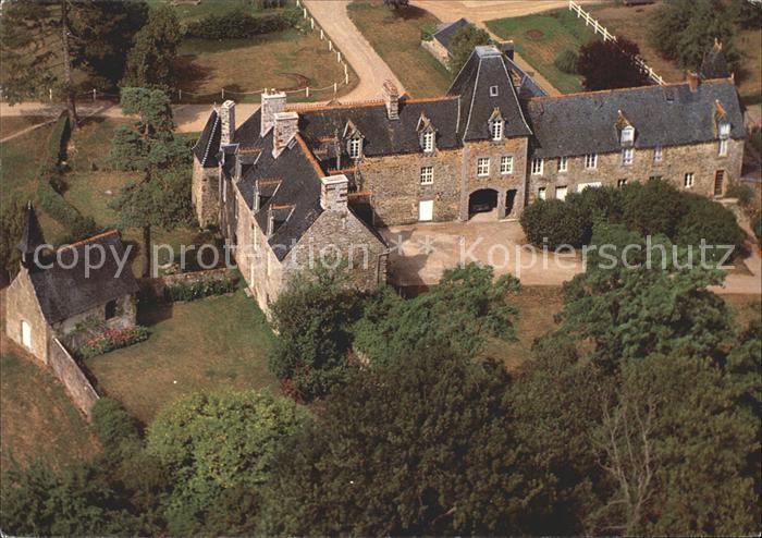 Vains Manoir de Vains Fliegeraufnahme