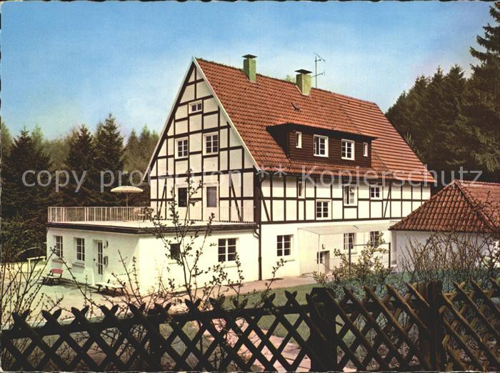 Koerbecke Moehnesee Schullandheim Westfalen Lippe