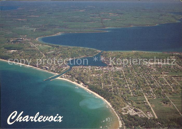 Charlevoix Fliegeraufnahme