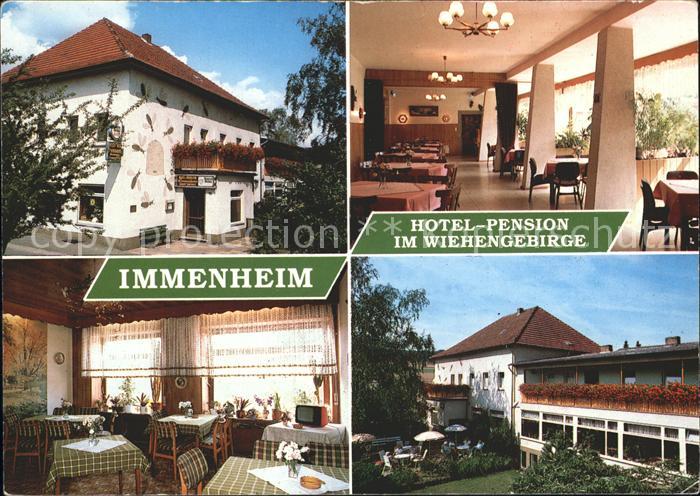 Preussisch Oldendorf Hotel Pension Immenheim im Wiehengebirge