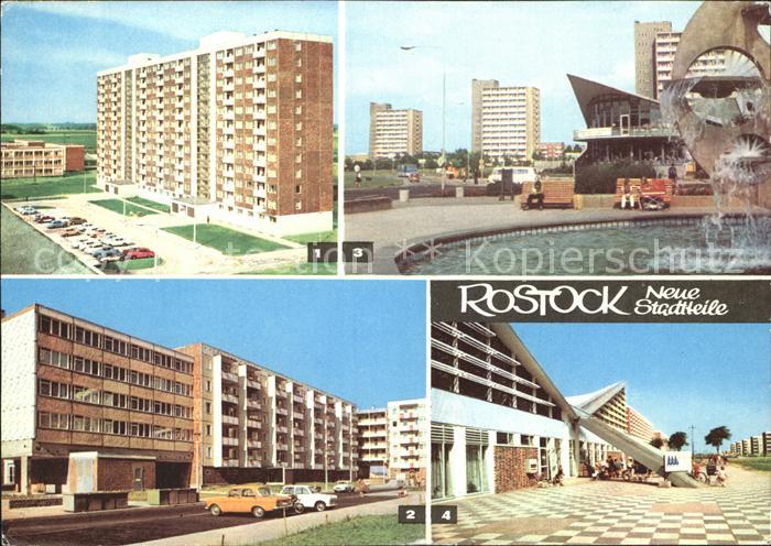 ROSTOCK  CITY Luetten-Klein Evershagen Suedtstadt