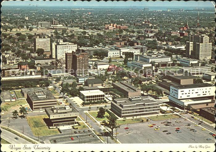 Wayne City Stat University Fliegeraufnahme