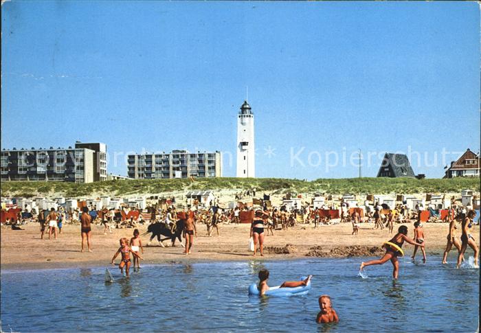Noordwijk aan Zee Strand Leuchtturm