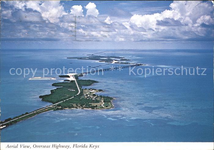 Florida Keys Fliegeraufnahme Overseas Highway