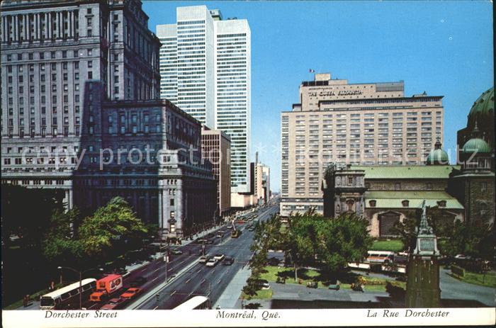 Montreal Quebec Dorchester Street