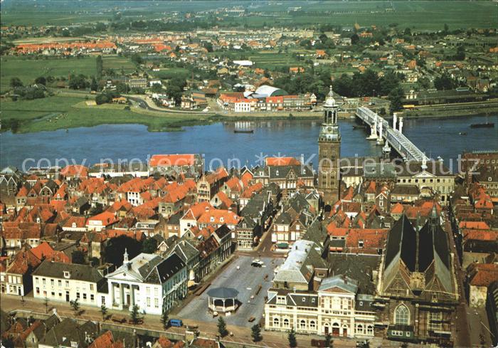 Kampen Niederlande Fliegeraufnahme met Ijselbrug