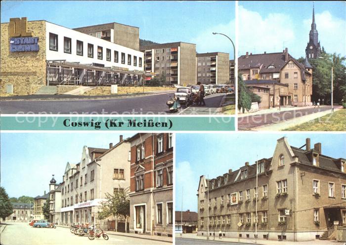 Coswig Sachsen Friedrich- Engels-Platz Bahnhofstrasse