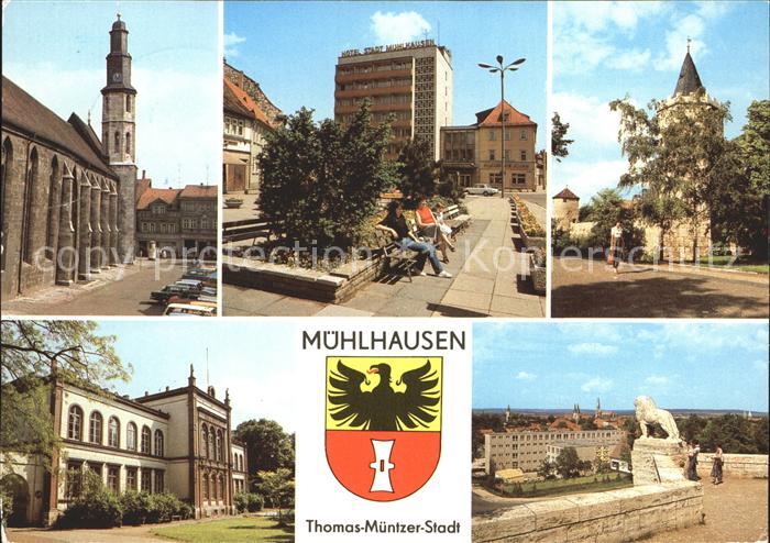 Muehlhausen Thueringen Thomas Muentzer Stadt