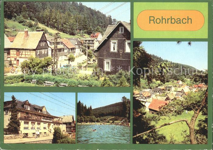 Rohrbach Saalfeld Freibad Restaurant-Sorbitzgrund