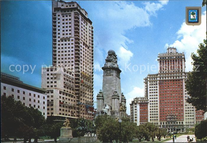 Madrid Spain Plaza de Espania