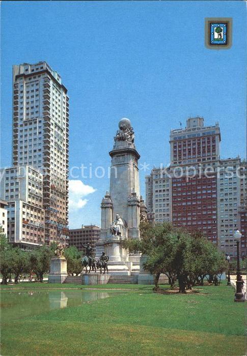 Madrid Spain Plaza de Espana