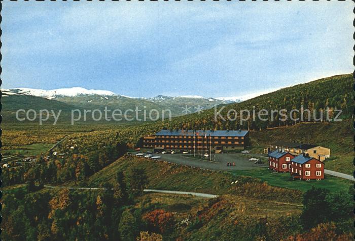 Hemavan Fjaellhotell Fliegeraufnahme