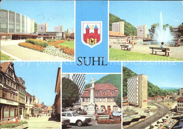 Suhl Thueringer Wald Waffenmuseum Steinweg Waffenschmiedbrunnen