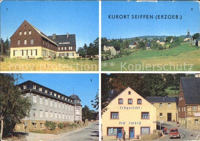Seiffen Erzgebirge Erholungsheim Berghof Spielzeugmuseum Erbgericht