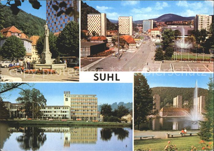 Suhl Thueringer Wald Haus der Gewerkschaften Herrenteich