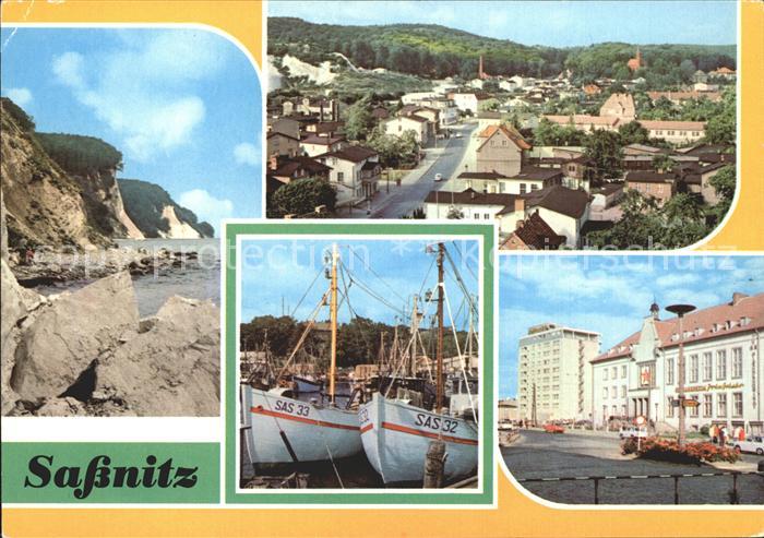 Sassnitz Ostseebad Ruegen Fischereihafen Seemannsheim John Schehr Ruegen-Hotel