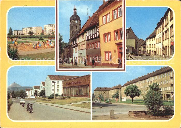 Sangerhausen Suedharz Kornmarkt Suedwest-Siedlung