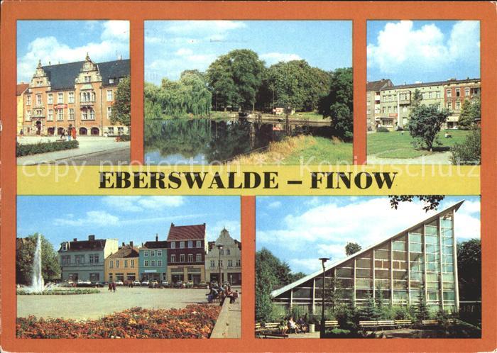 Eberswalde Schleuse am Finowkanal Wilhelm-Pieck-Strasse Restaurant Tierparkt