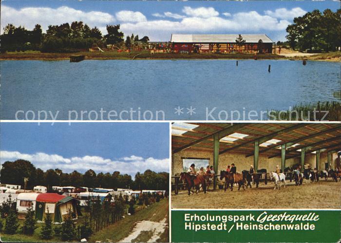 Hipstedt Erholungspark Geestequelle Camping Reiten