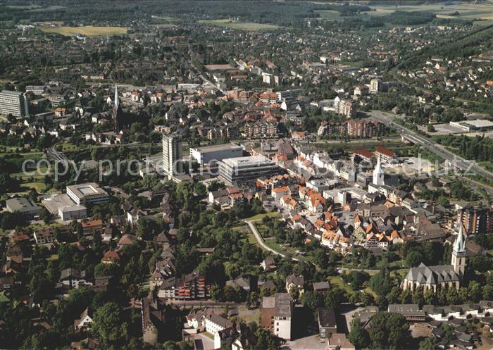 Luenen UNNA NRW Fliegeraufnahme