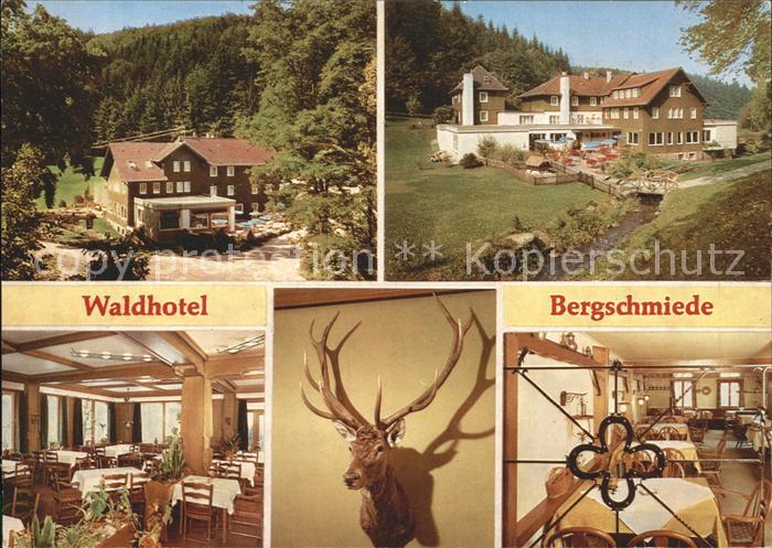 Marxzell Karsruhe BW Waldhotel Bergschmiede