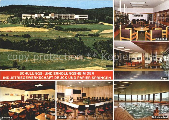 Springen Untertaunus Schulungs- und Erholungsheim der IG Druck und Papier