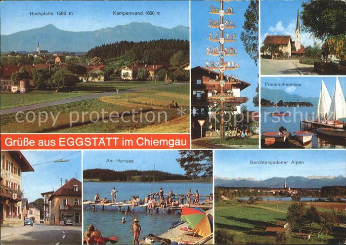 Eggstaett Oberbayern Frauenchiemsee Kampenwand Hartsee