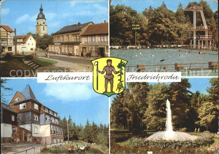 Friedrichsroda Platz der DSF Spiessberghaus Kurpark