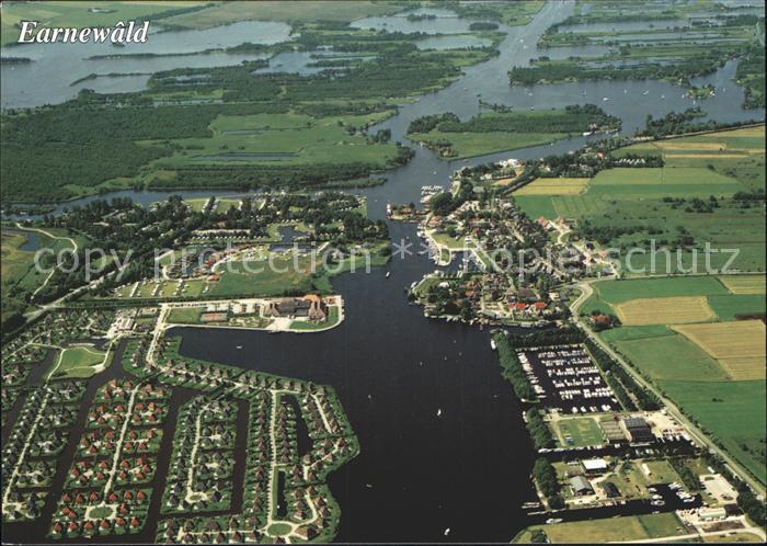 Earnewald Friesland Fliegeraufnahme Hafen