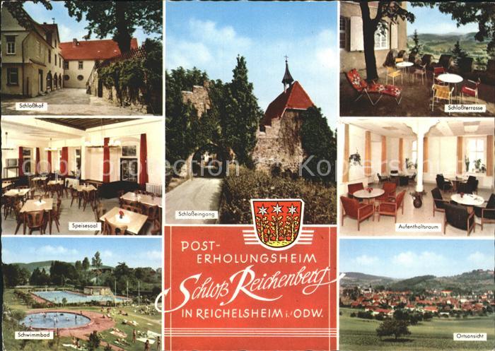 Reichelsheim Odenwald Post Erholungsheim Schloss Reichenberg
