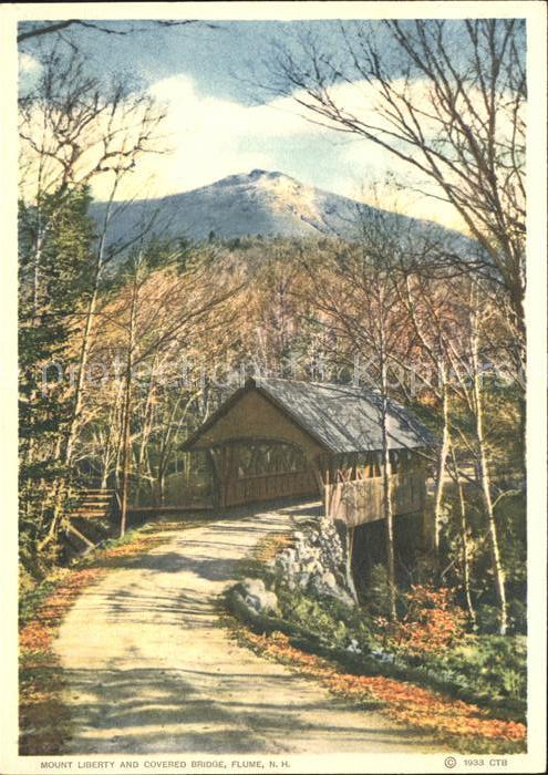 Mount Liberty anc Coverd Bridge