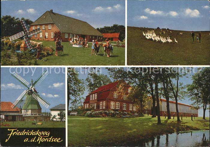 Friedrichskoog Nordseebad Windmuehle