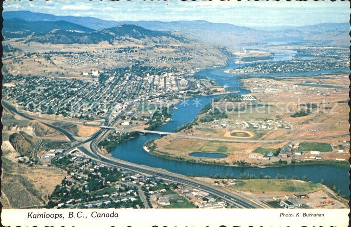 Kamloops Fliegeraufnahme