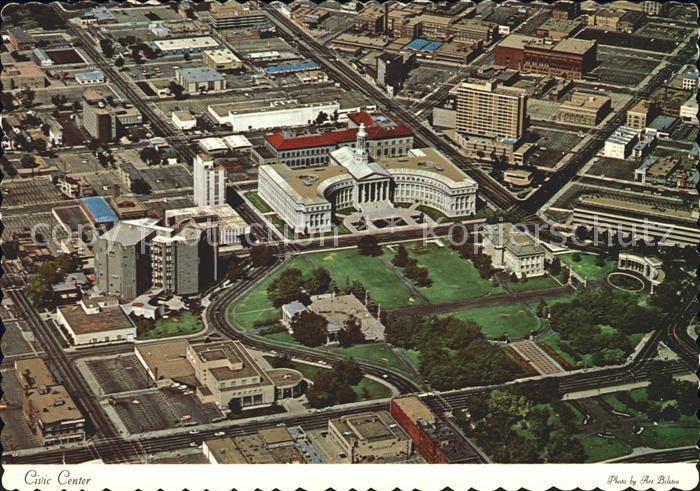 Denver Colorado Fliegeraufnahme Civic Center